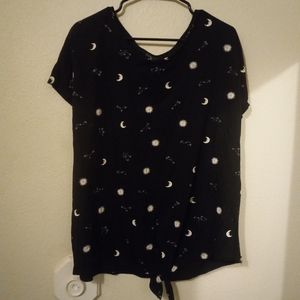 💜5 for 20$💜 Celestial Tie Detail  T Shirt